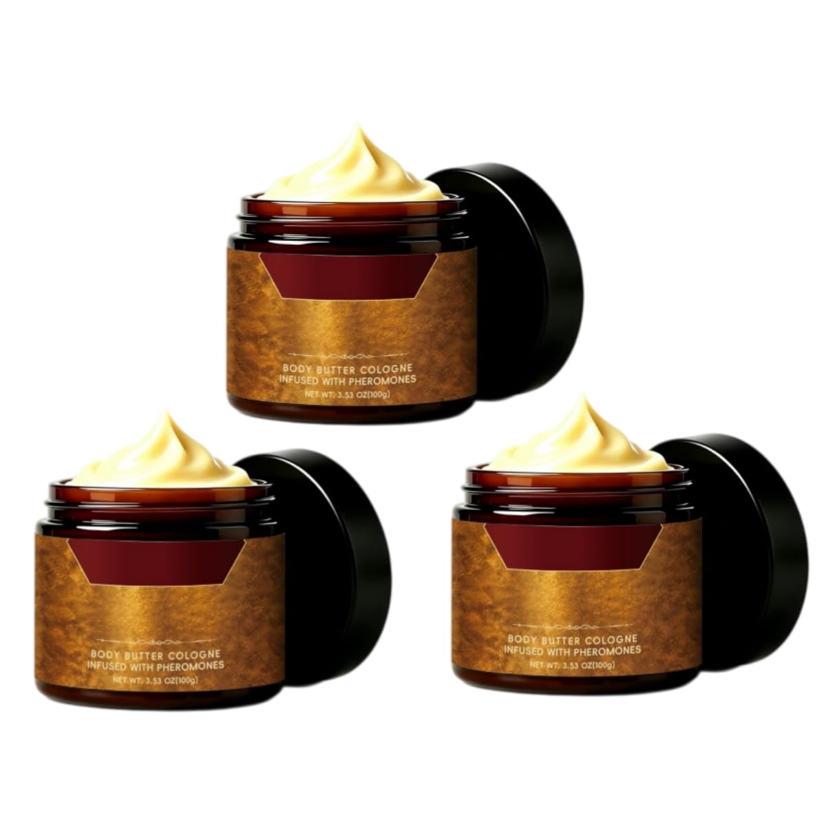 Crema idratante corpo uomo, crema idratante corpo profumata（3pcs）