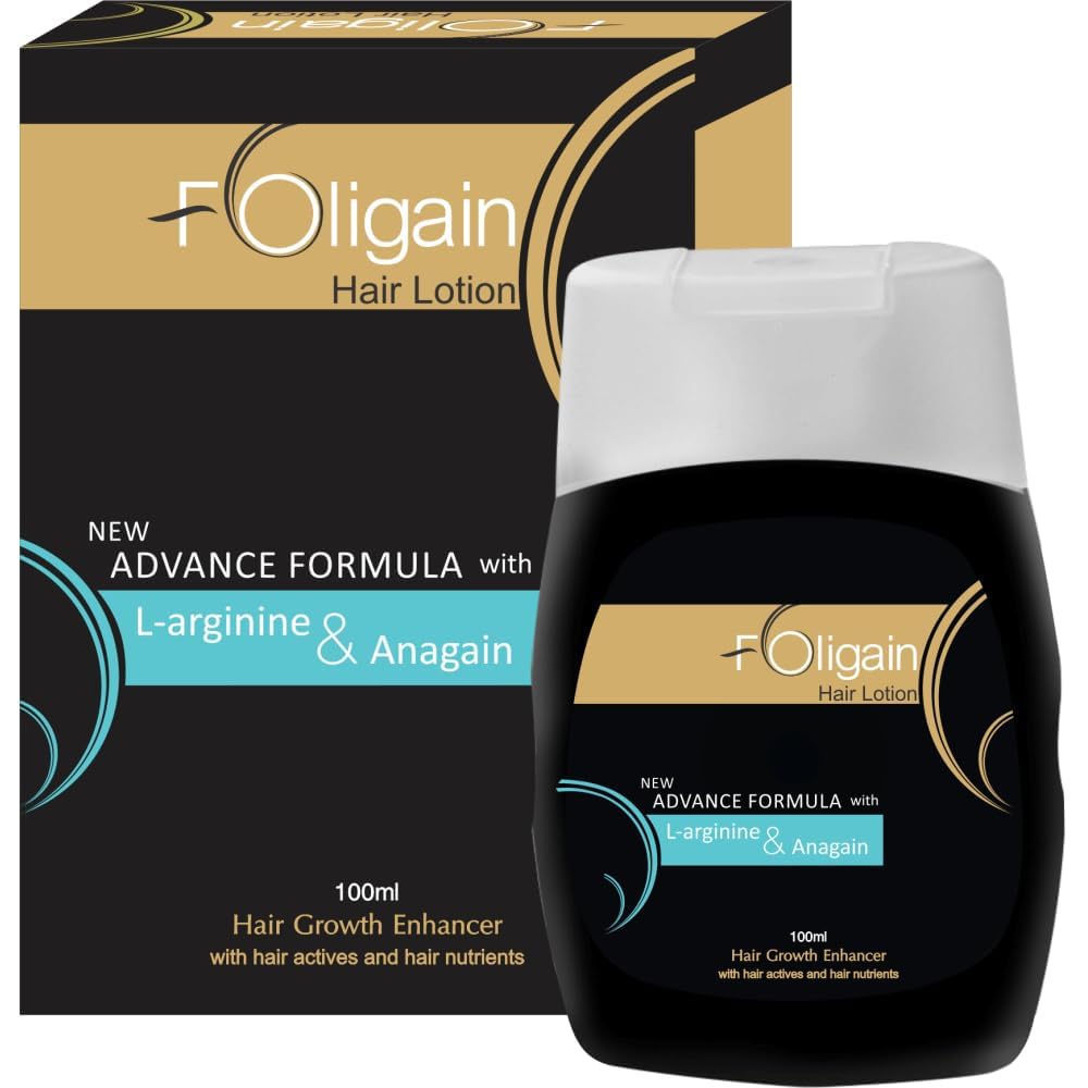 TSL Foligain Hair Growth Lotion 100ml | Scalp Care Lotion for Stronger, Healthier-Looking Hair | Daily Hair Care