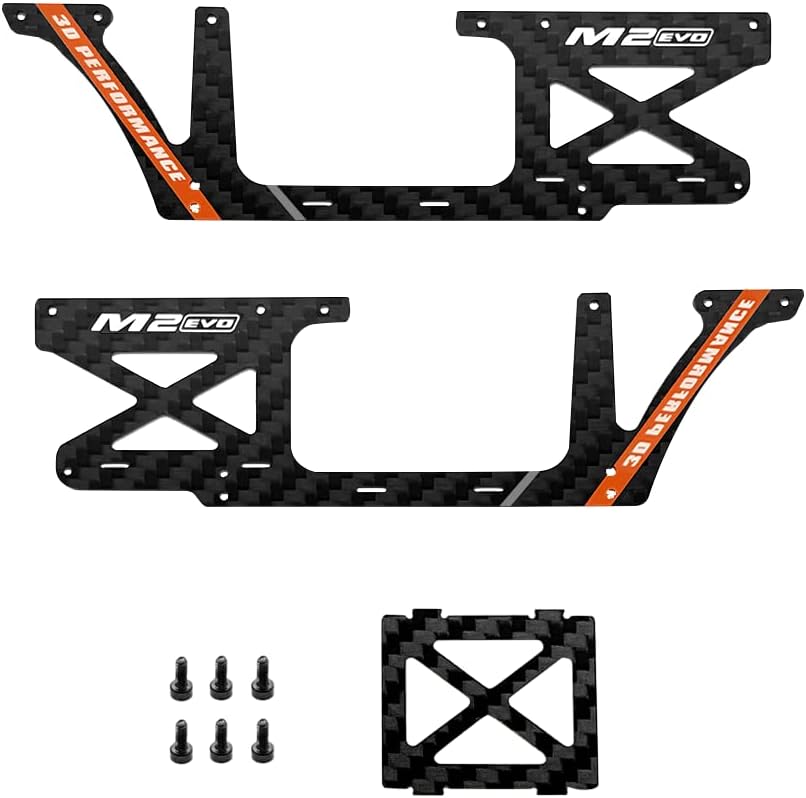 OMPHOBBY M2 EVO Helicopter Parts OSHM2326O Fuselage Carbon Panel Set Orange Original Replacement for OMP Hobby M2-EVO RC Helicopters Accessories Spare Part