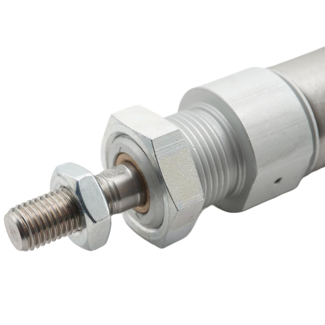 Fittingstore - Kleinzylinder ISO 6432 / CETOP RP 52 P, einfachwirkend Pneumatik Druckluftzylinder (Kolben Ø: 20 mm // Hub: 50 mm)