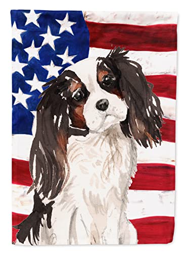 Drapeau de jardin Cavalier King Charles tricolore抗褪色园艺装饰小旗子 - 2