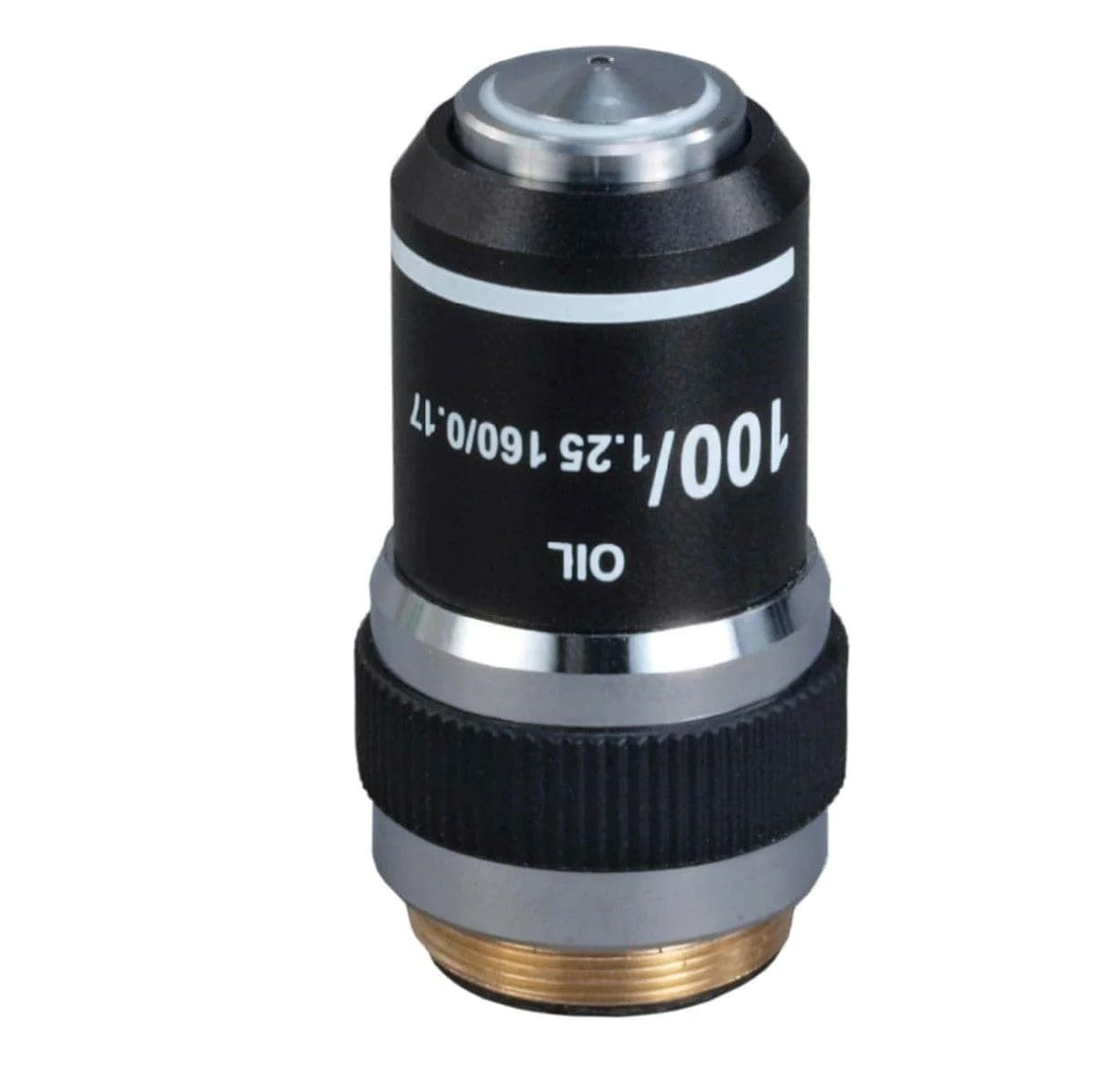 OMAX 100X (aceite, primavera) Objetivo de Microscopio Compuesto Acromático