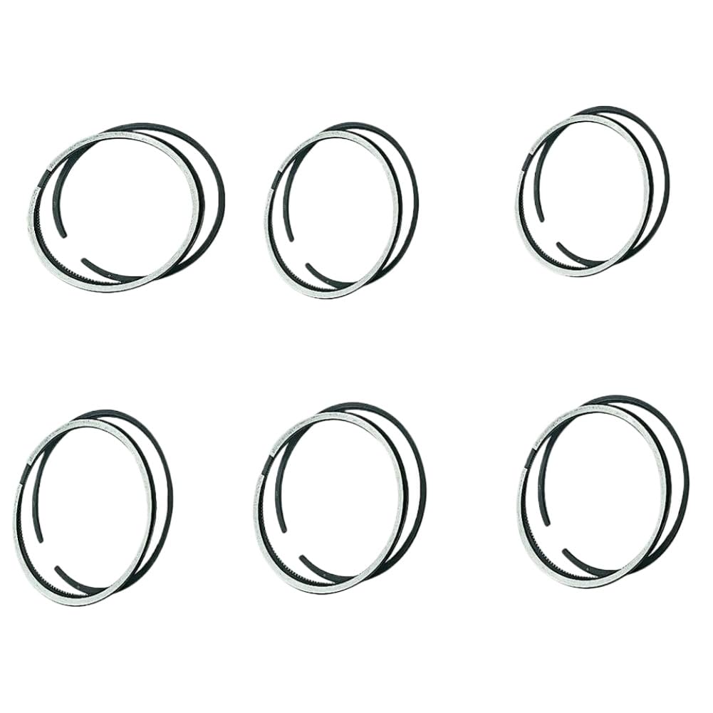 Jeu de segments de piston compatibles avec les moteurs 4B 6B 5,9 L 3,9 L 6 pièces 3802750