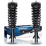 Detroit Axle - 2pc Front Struts for Ford 2006 2007 2008 2009 Fusion Mercury Milan Lincoln MKZ, 2 Complete w/Coil Spring Assembly Replacement Suspension Quick Install Ready Shocks