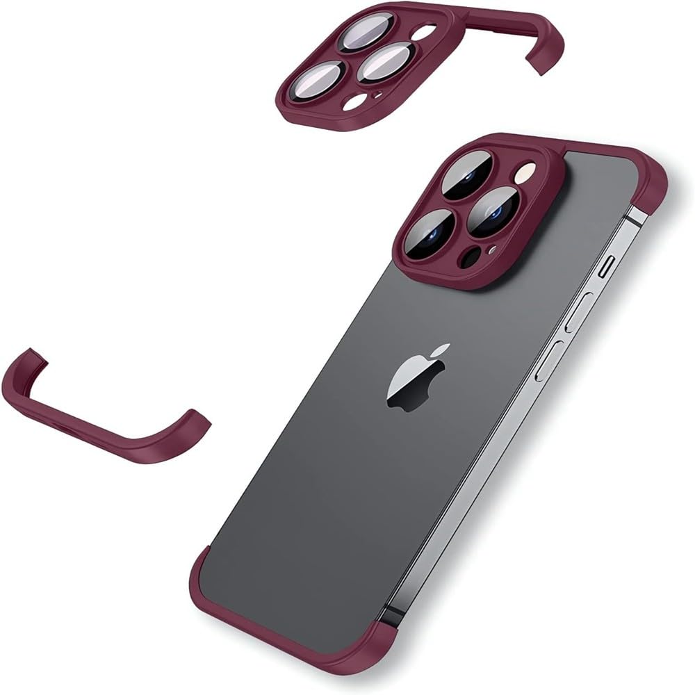 Amazon.co.jp: チタングレー フレームレス カメラレンズプロテクター 