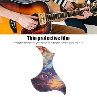 Guitare Acoustique Pickguard de Protection Auto-adhésif Anti-rayures Vague de Mer épaissie Plaque Lumineuse Plaque à… - Les Beatles, Paul McCartney, John Lennon, RIngo Starr, George Harrison Guitare Acoustique Pickguard de Protection Auto-adhésif Anti-rayures Vague de Mer épaissie Plaque Lumineuse Plaque à… – Image 5