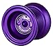 Duncan Toys Roadrunner Yo-Yo, Unresponsive Expert Level Yo-Yo, Concave Bearing and Aluminum Body, Purple