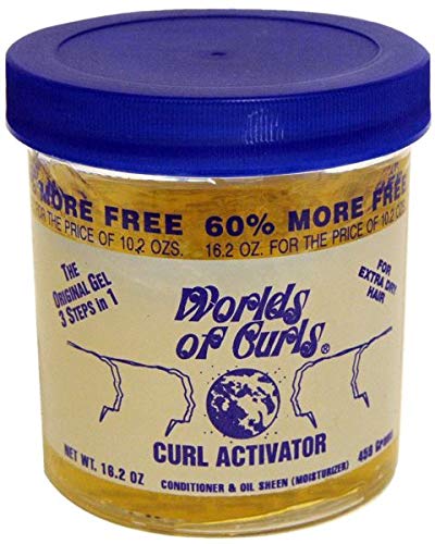 Worlds Of Curls Gel Activator [Extra Dry] (Pack of 6)