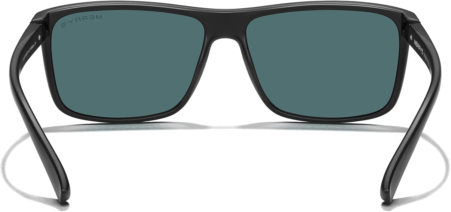 MERRY'S Rectangular Polarized Sports Sunglasses for Men Women Cycling Driving Fishing UV400 Protection S8225 - Image 5