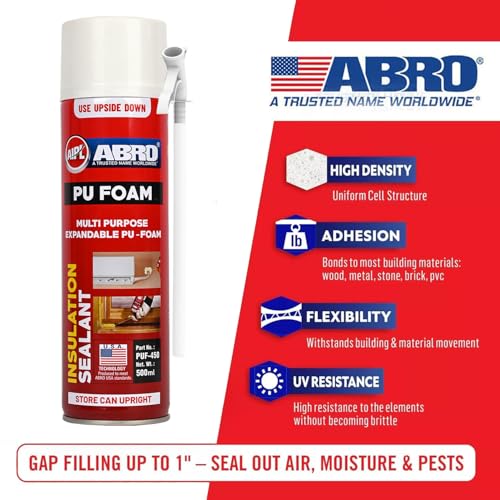ABRO PUF-450 DIY PU Foam Sealant Spray - Image 6