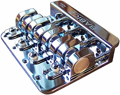 Babicz® »FCH-4-5-Hole Mount - Original Series« Bridge For Electric 4-String Bass - Chrome
