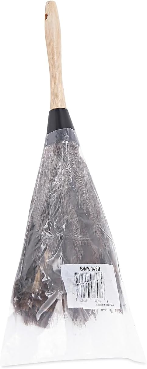 Boardwalk BWK14FD 14 in. Professional Ostrich Feather Duster - Gray