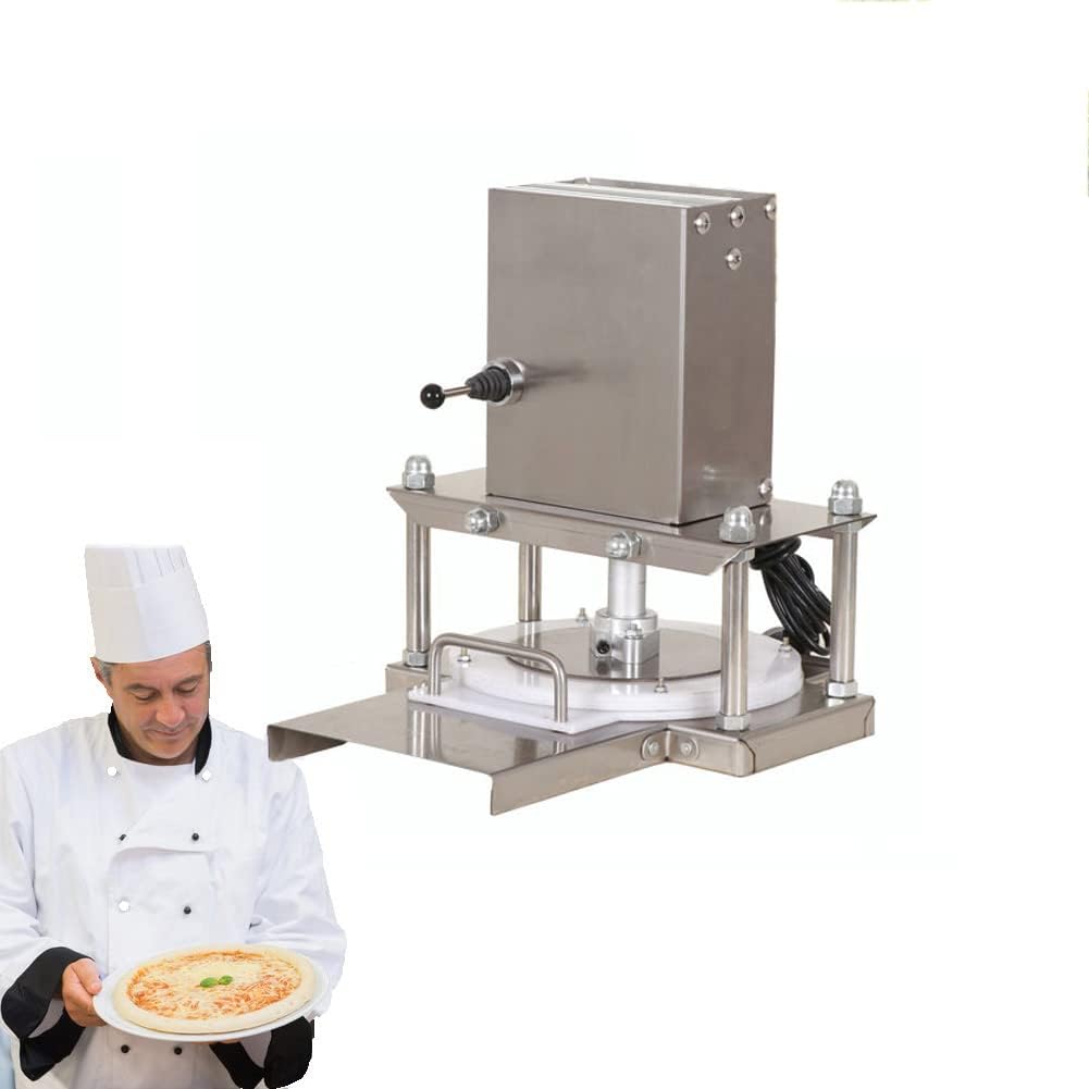QingYi Electric Tortilla Press Stainless Steel Pizza Dough Press