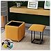 Cubo Multifunción Silla 5 En 1 Taburete Otomano De Anidación, Taburma De Vestir Apilable, Taburete De Pie con Ruedas para Sala De Estar, Comedor(Size:30×30×30 cm,Color:B)