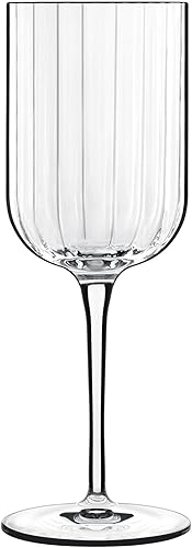 Miniatura 5 de Luigi Bormioli 1128401 Bach - Juego de 4 copas de vino tinto transparentes de 13.5 oz