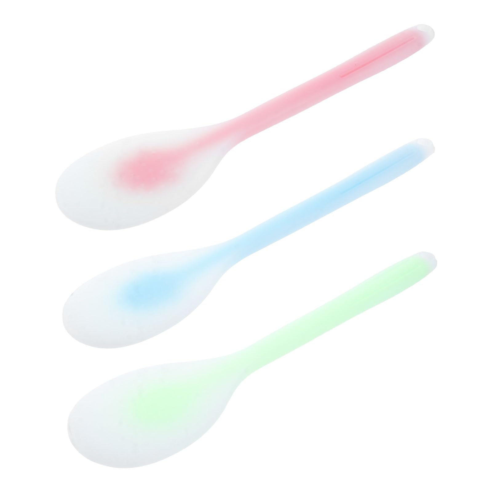 ARTIBETTER 3pcs Silicone Massage Sticks 38cm Body Beating Patting Tools for Back Therapy and Muscle Relaxation, Handheld Massager Set for Neck Shoulder Relief