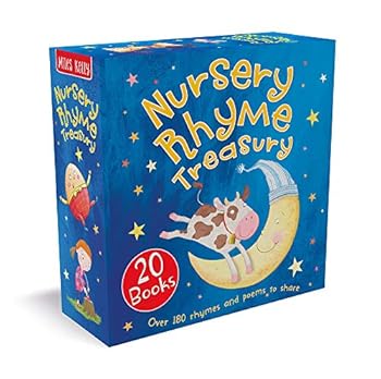 Nursery Rhyme Treasury Box Set-This Charming Collection of over 180 Number Rhymes, Nonsense Rhymes and Bedtime Rhymes contains 20 Palm-Sized Picture Books