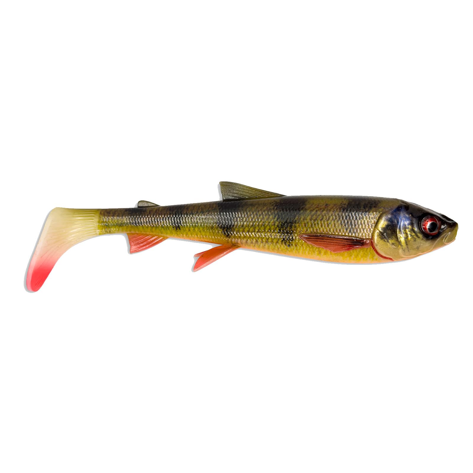 Savage Gear 3D Whitefish Shad rubber fish, colour: perch, length / weight / package contents: 17.5 cm / 42 g / 2 pieces