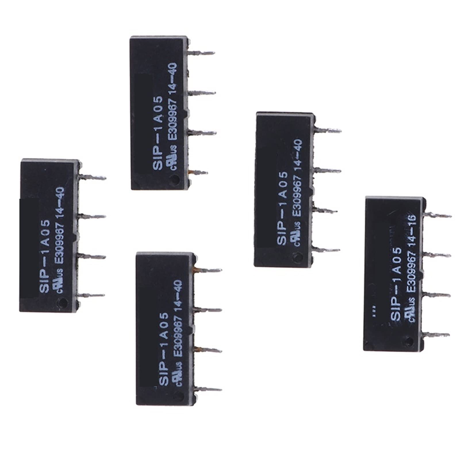 URMIBDAI Electronic Accessories 5Pcs/lot 5V Relay SIP-1A05 Reed Switch Relay for PAN Chang Relay 4PIN Replacement Parts