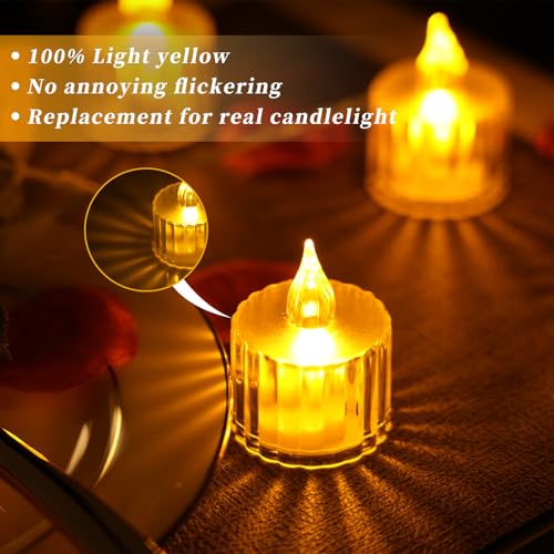 Image of 24PCS Star Tea Lights Candles