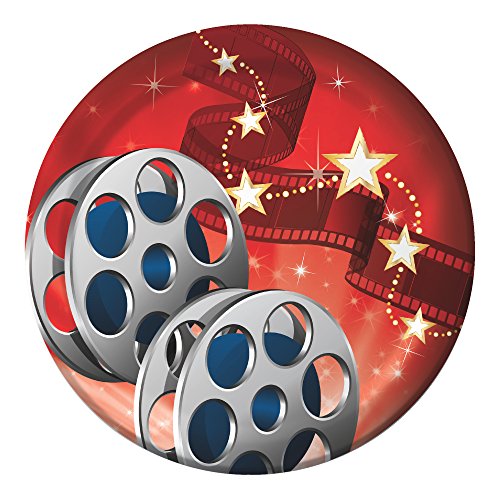 Creative Converting Hollywood Light Dessert Paper Plates-8 Pcs, 7