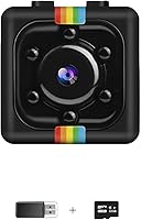 Vista 1 de No WiFi Security Camera, Spy Camera, Built-in 32GB TF Card, 1080P Video, 12MP Photoshoot,140° Wide Angle, 360° Rotating Bracket, Mini Cameras for