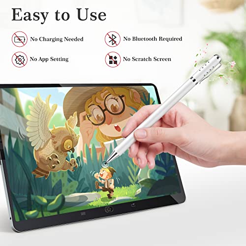 Stylus Pens For Touch Screens, Digiroot Magnetic Disc Tip Ipad Stylus, Precise And Sensitive, Compatible With Ipad/Ipad Pro/Iphone/Android/Microsoft (2-Pack) #TOP2