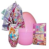 Set Uovo Gran Sorpresa Winx con guscio e gadget accessori capelli portafoglio