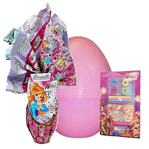 Set Uovo Gran Sorpresa Winx con guscio e gadget accessori