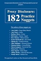 Proxy Disclosure: 182 Practice Nuggets 0998779377 Book Cover