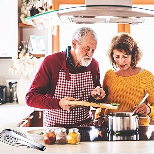 WUHEECOME Spoon Rest 20.5*10.7*2.2cm Stainless Steel Cooking Utensils Rest Kitchen Ladle Spoon Holder Kitchen Scoop Bracket Stand for Kitchen, Spatula Ladle, Brush and Other Cooking Utensils (Silver)