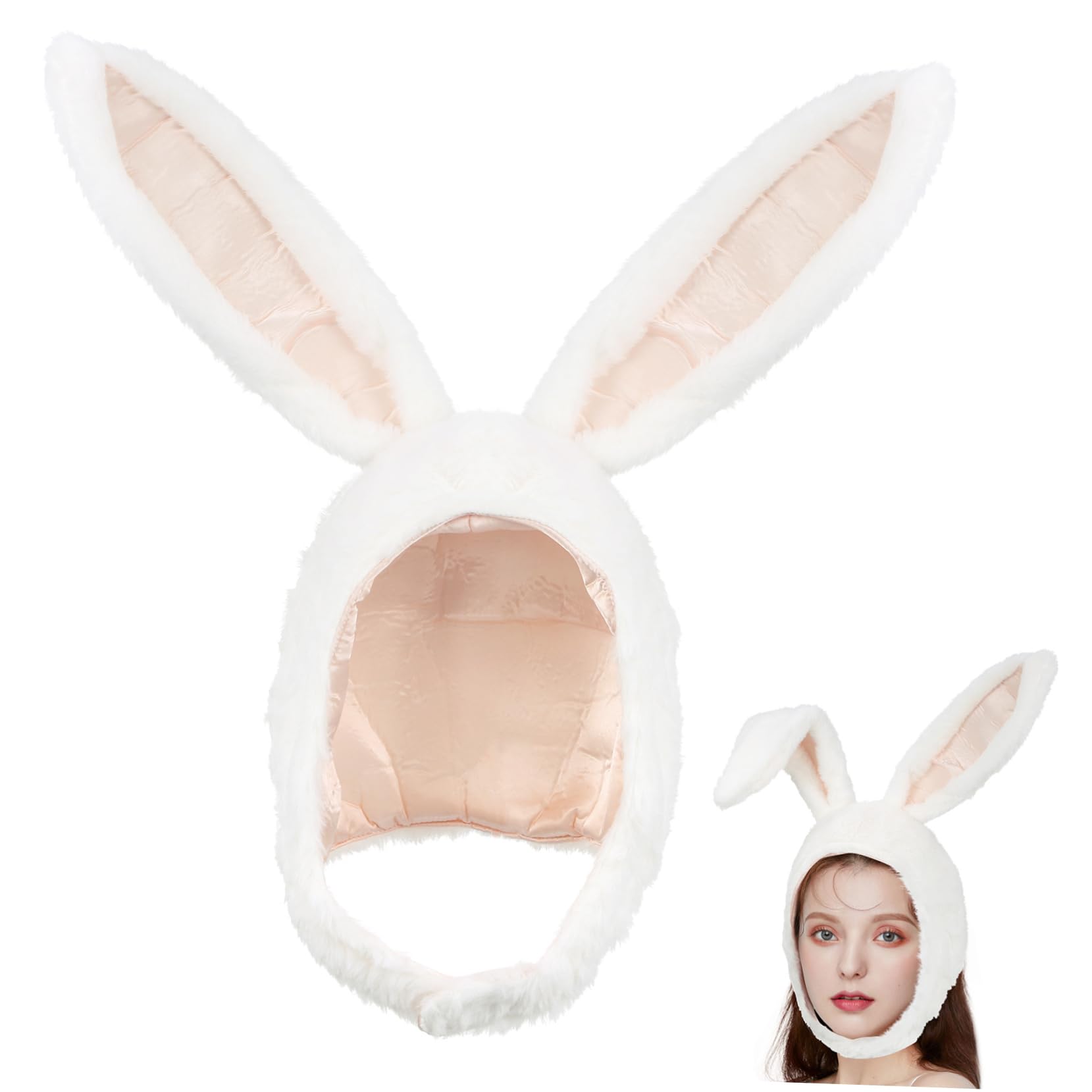UPKOCH 3 Gorros De Peluche Con Orejas Móviles Para Mujeres Niñas Niños Y Niñas.
