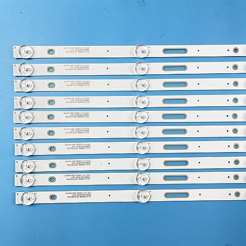 10st LED Strip 5LED för Polaroid 58 K58DLJ10US/VS TV