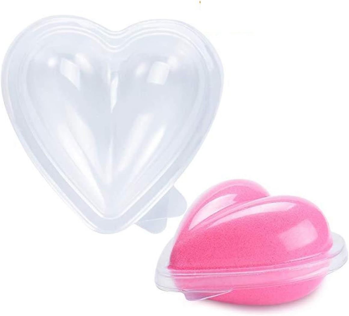Heart Shape Bath Bomb Molds by Ian's Choice 16 Sets of