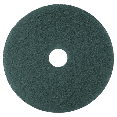 3M 08410 Cleaner Floor Pad 5300, 17-Inch Diameter, Blue, 5/Carton