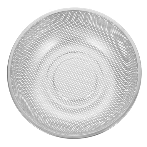 OSOLADY Stainless Steel Rice Washing Basin with Fine Mesh Strainer Colander for Kitchen Food Prep Large Basket for Efficient Washing and Draining by OSOLADY - Used condition - US$13.28