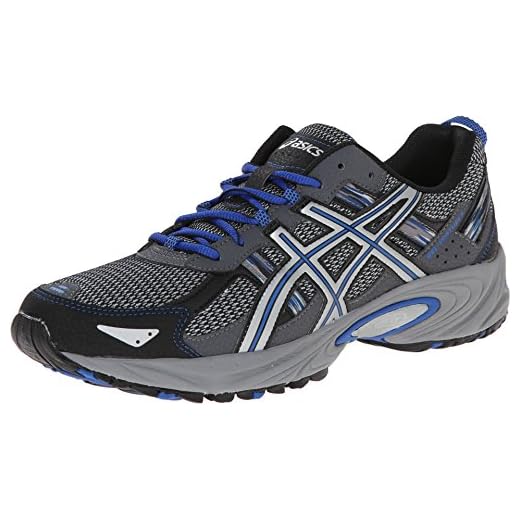 ASICS Men's Gel-Venture 5-M, Silver/Light Grey/Royal, 10 M US