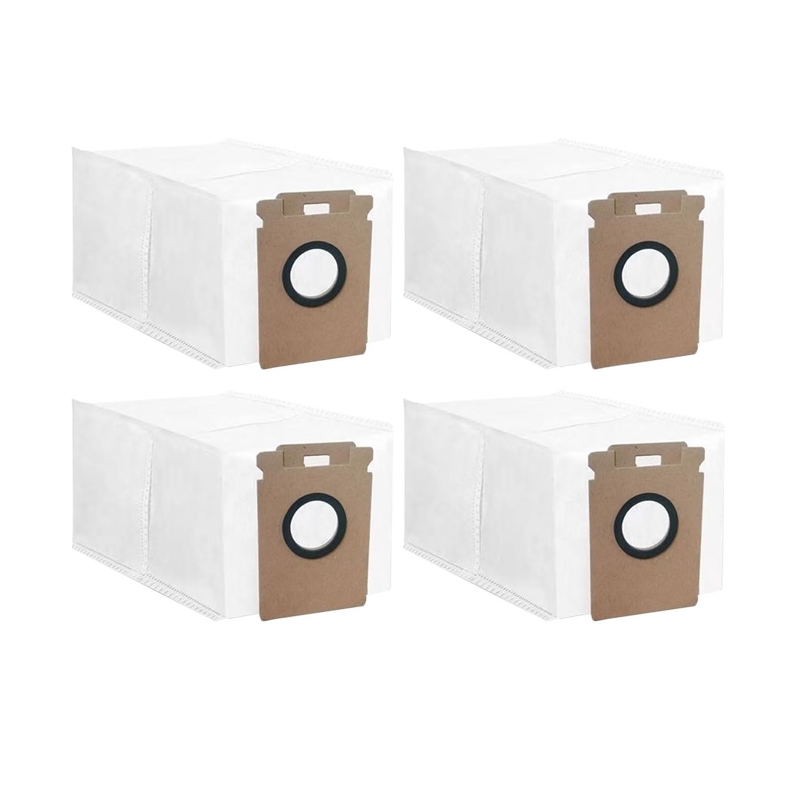 Mwmyquext 4Pcs Compatible For Roborock H60 Hub Ultra. Vacuum Cleaner Dust Bag Accessory(4Pcs)