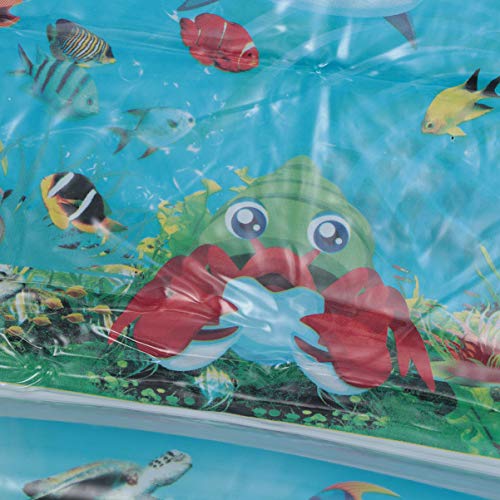 Hemoton Esteira de Ãgua Do Bebê Piscina Infantil Inflável Piscina Inflável Centro de Atividades Tape