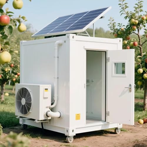 Customizable Commercial Walk In Cooler Freezer Cold Room with Shelves, Modular Refrigerated Storage Unit, Portable Cold Storage for Restaurant Meat Seafood Dairy Food Business