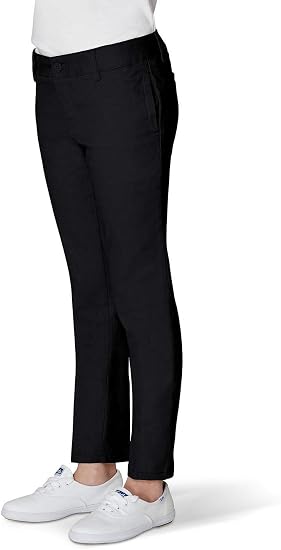 French Toast Girls' Stretch Twill 