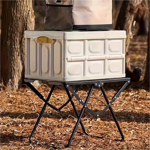 Table de camping pliante légère avec base trépied stable et poignée - 7