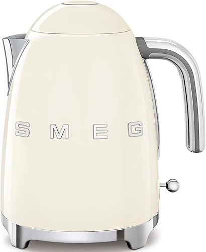 Miniatura 17 de SMEG KLF03NBUS - Hervidor de agua eléctrico estilo retro de los años 50 con apagado automático, base extraíble e indicador de agua, color azul