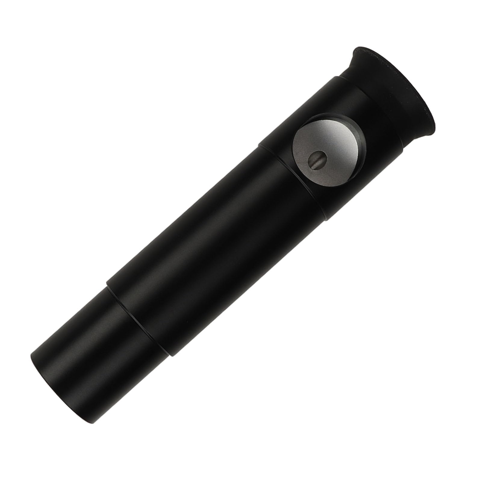 Oculaire Collimateur Cheshire en Métal, Télescopes Oculaire Collimateur Cheshire Verre Optique en Aluminium avec Cache-poussière Oculaire Collimateur Cheshire 1,25 Pouces pour