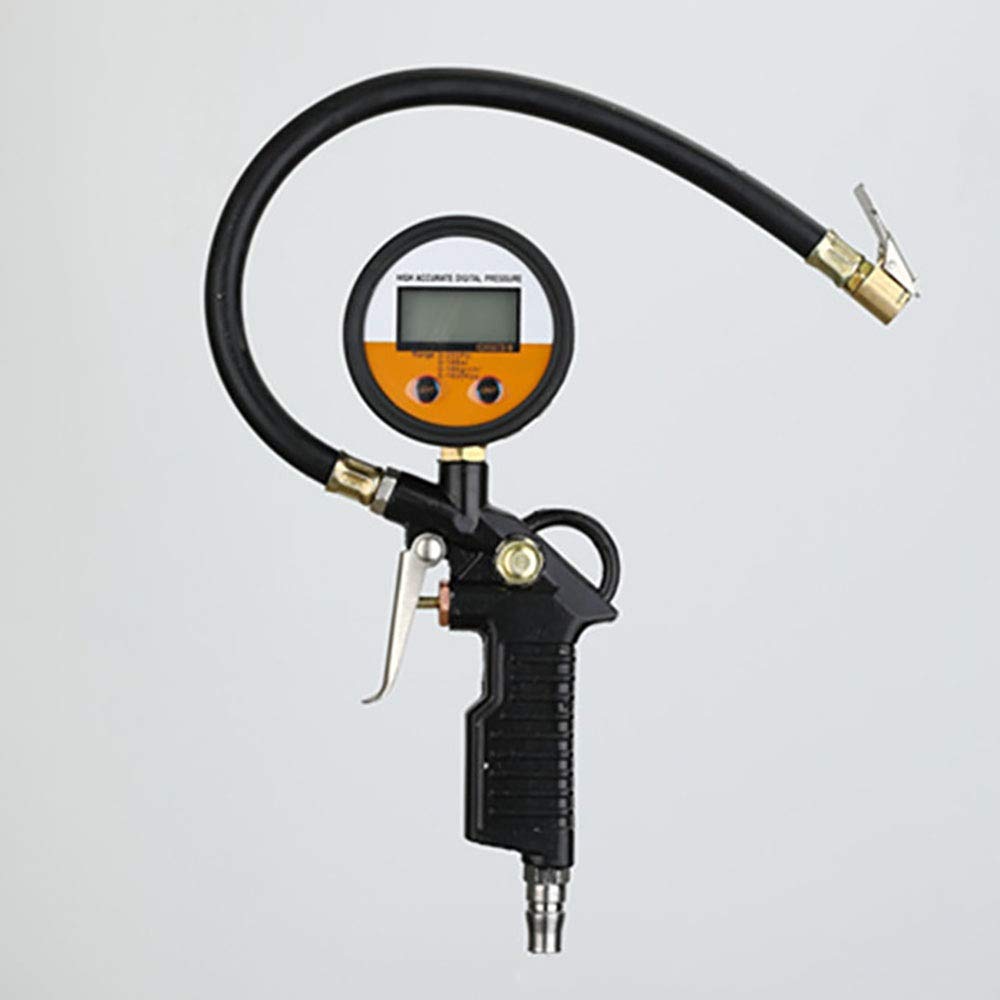 Manómetro para neumáticos, Detector de presión neumáticos, pistola aire carga, for mantenimiento(A3)