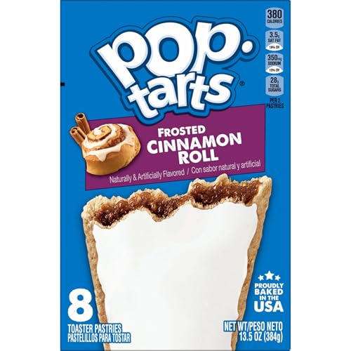 image for Pop-Tarts Toaster Pastries, Breakfast Foods, Kids Snacks, Frosted Cinn