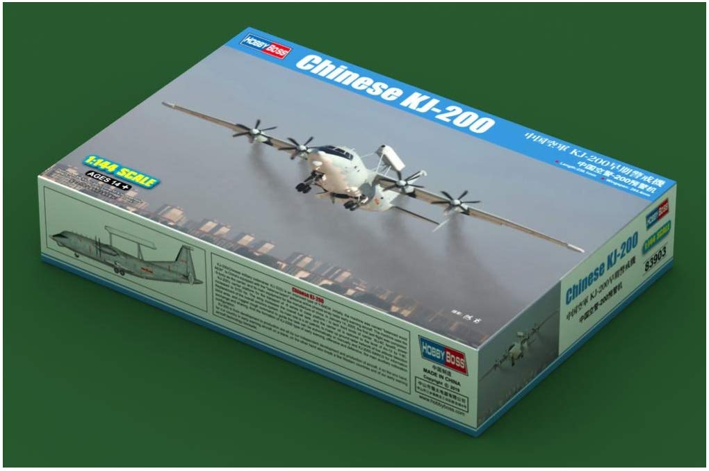 Amazon | ホビーボス 1/144 エアクラフトシリーズ 中国空軍 KJ-200早期