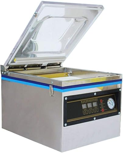 Miniatura 4 de Máquina de vacío comercial Máquina de sellado al vacío digital automática Máquina selladora de almacenamiento de alimentos Cámara de escritorio para