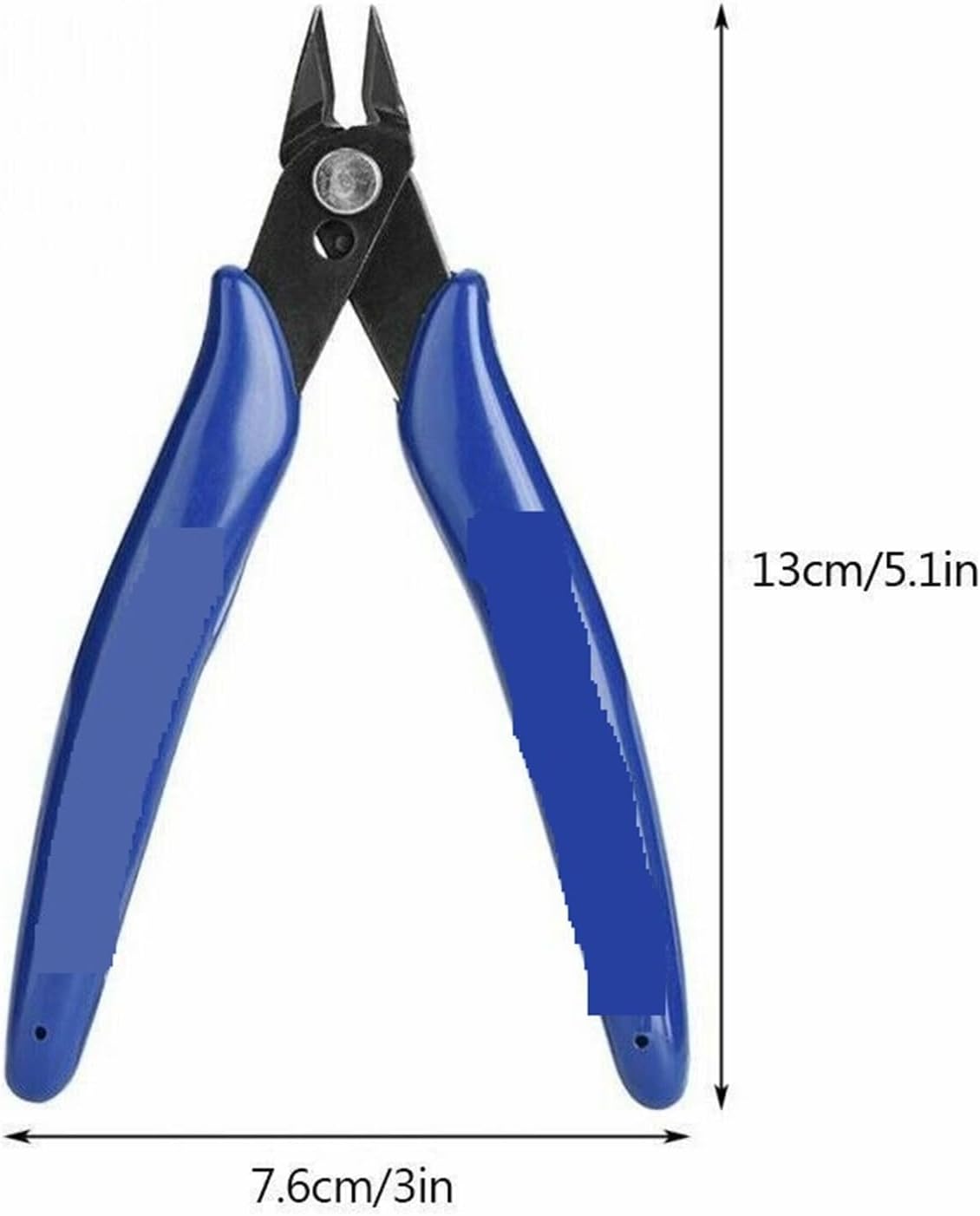 Hand Tools Pliers Carbon Steel Pliers Electrical Wire Cable Cutters Cutting Side Snips Flush Pliers Nipper Home Hand Tools Blue Practical
