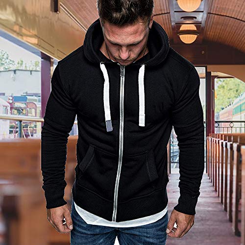 sandbank Men's Hoodie Sweatshirt Zipper Hooded Pullover Men Casual Sports Top4